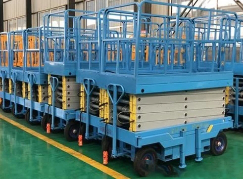 高空升降平台车在航空维修基地的应用