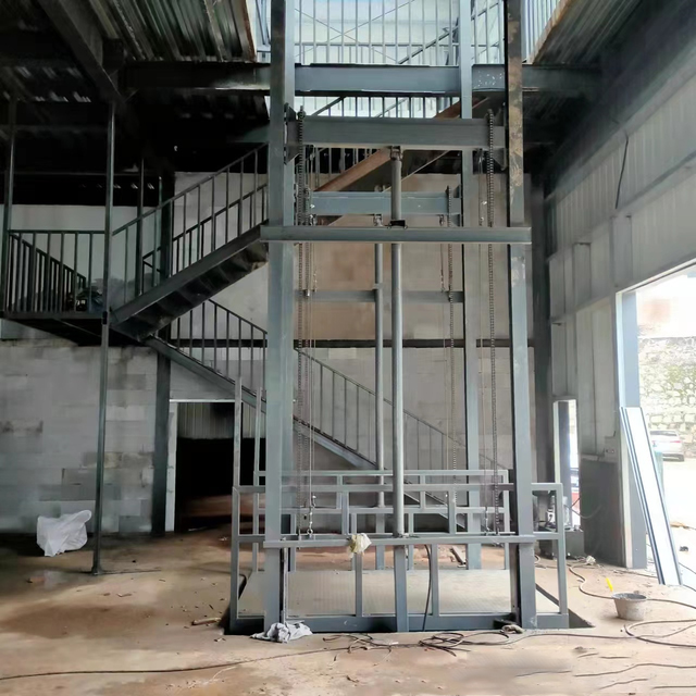 工厂用导轨式液压升降货梯