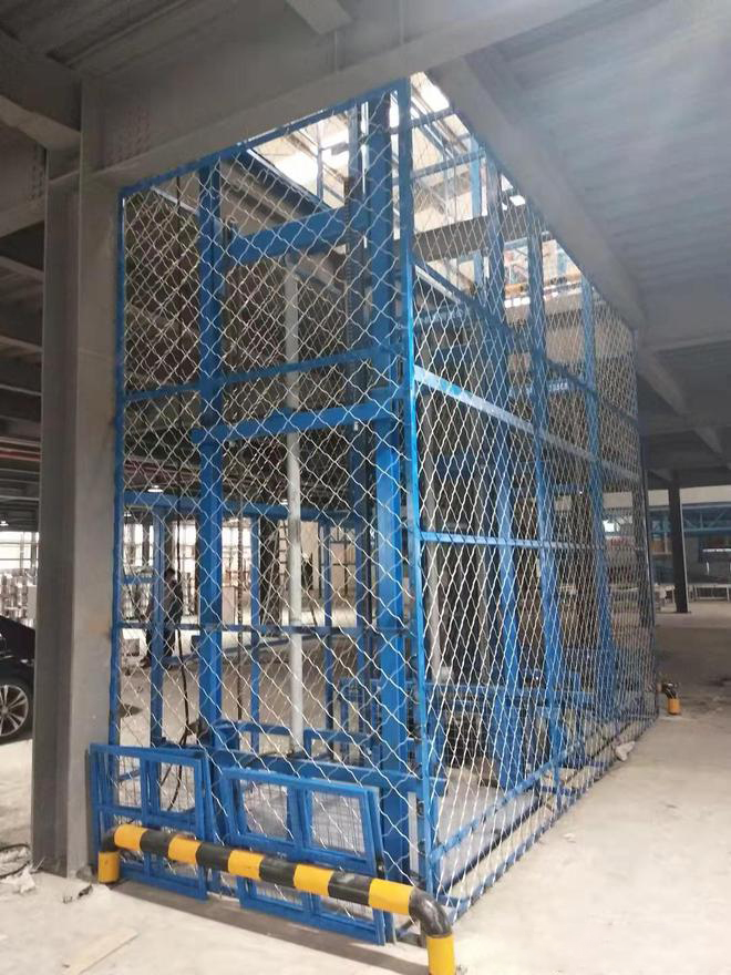 工厂用导轨式液压升降货梯